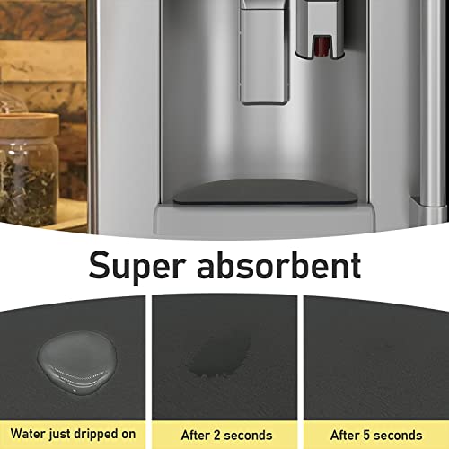 4pcs Refrigerator Drip Tray Water Dispenser Drip Pan Fridge Water Absorbent  Mat 